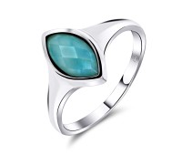 Amazonite Silver Rings NSR-2331